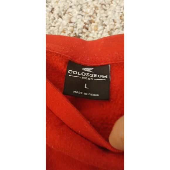 Ohio State Buckeyes Sweatshirt Mens L Colosseum Red Crewneck - Picture 3 of 7